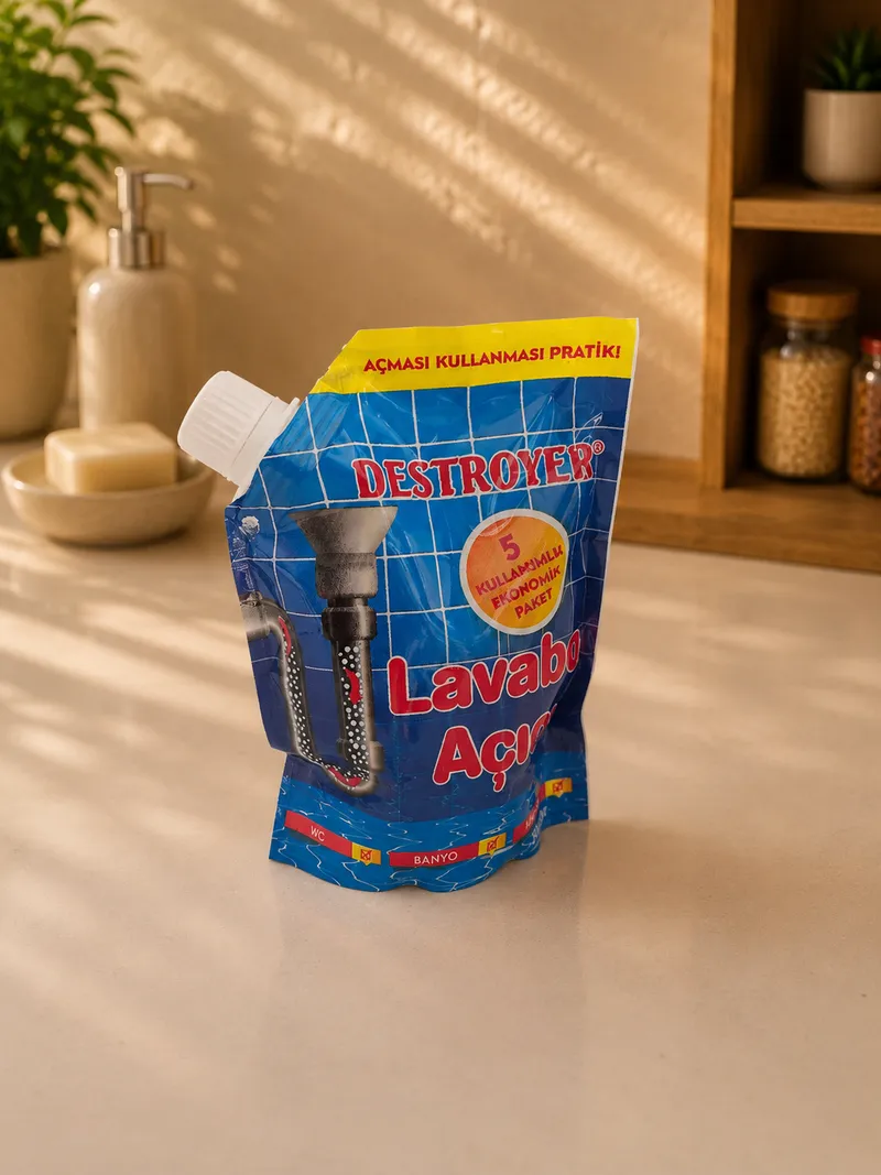 300 G DESTROYER KOSTİK LAVABO GİDER AÇICI - ByCengo